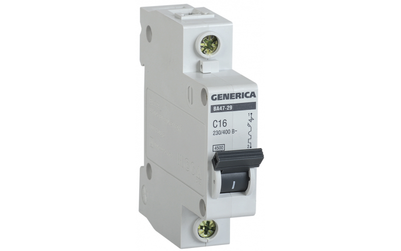 IEK GENERICA Автоматический выключатель ВА47-29 1Р 32А 4,5кА (С)
