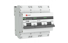 Автоматический выключатель ВА 47-100, 3P 63А 10kA EKF PROxima