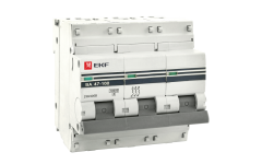 Автоматический выключатель ВА 47-100, 3Р 63А 10кА ЭКФ