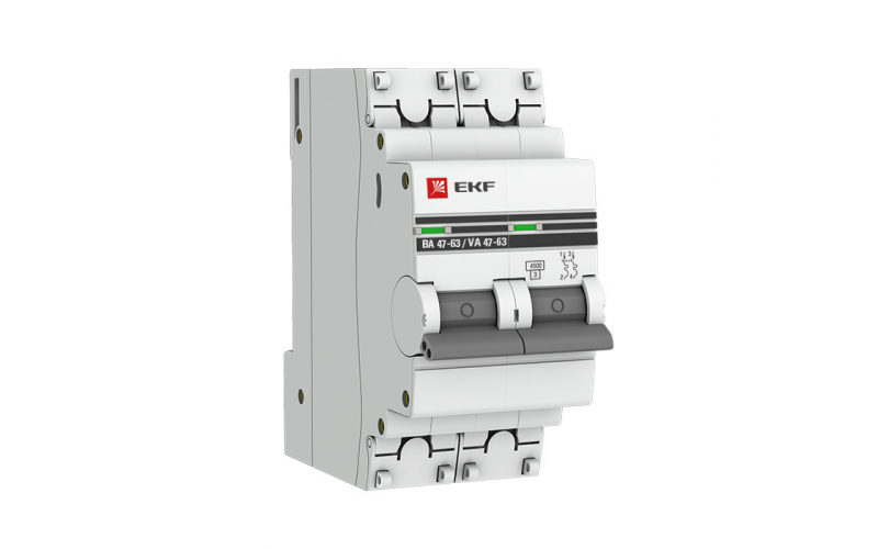Автоматический выключатель ВА 47-63, 2Р 32А 4,5кА EKF PROxima