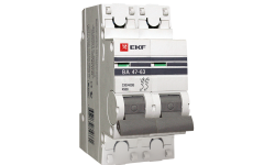 Автоматический выключатель ВА 47-63, 2Р 6А 4,5кА EKF PROxima