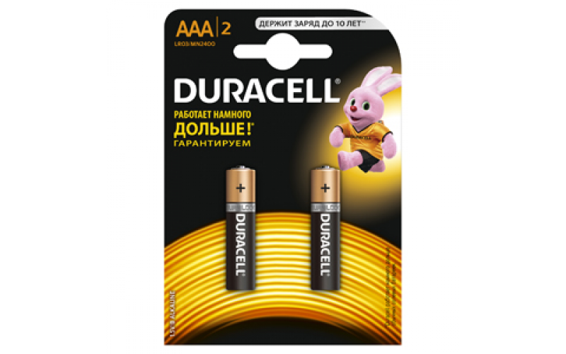 Duracell LR03-2BL BASIC элемент питания