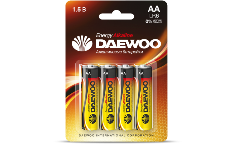 LR 6 DAEWOO ENERGY Alkaline BL-4