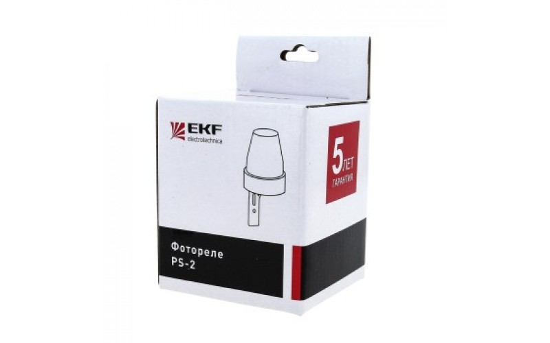 Фотореле PS-2 10А 2200Вт IP44 EKF PROxima EKF РФ