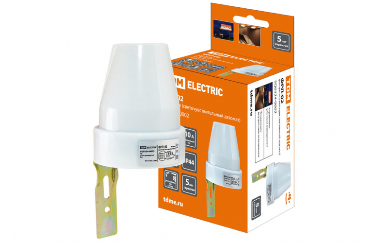 Фотореле ФРЛ-02 5-50Лк 10А, TDM