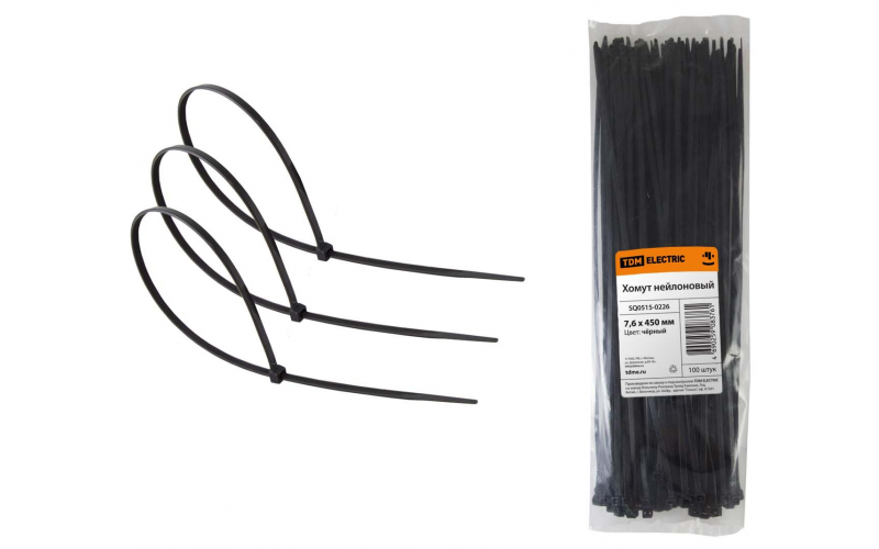 TDM Хомут 8,8х500мм нейлон (100шт)