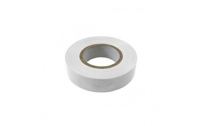Изолента ПВХ 0,13*15мм Белая 20м TDM