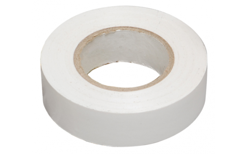 Изолента ПВХ 0,18х19ммХ20м белая ИЭК