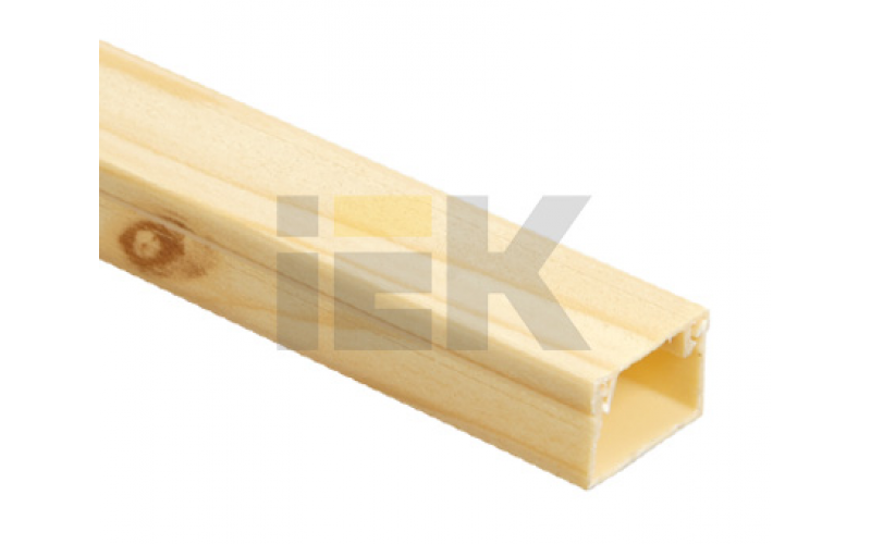 Кабель-канал 12х12 (ИЭК) (120м) сосна "ЭЛЕКОР"