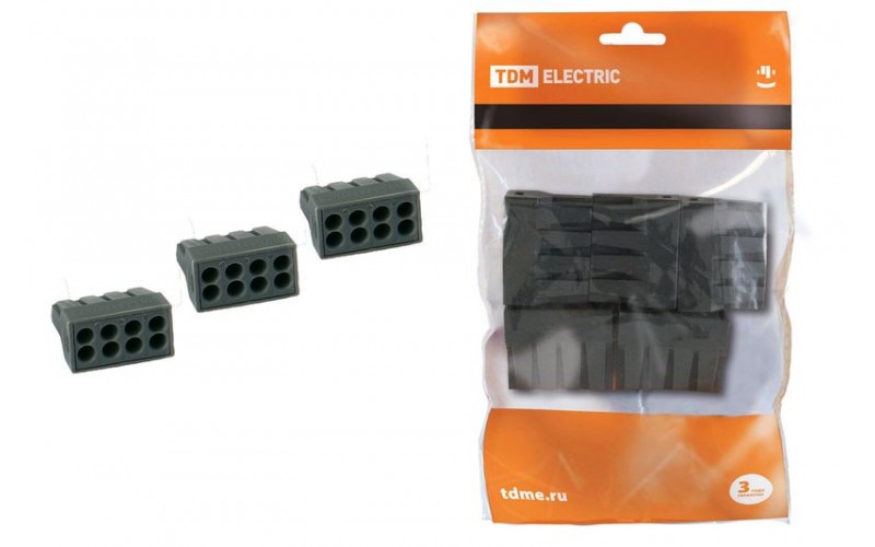 Строительно-монтажная клемма КБМ-773-308 (2,5мм2)  TDM