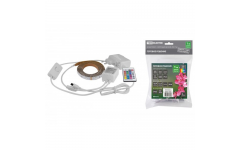 Комплект светодиодной ленты SMD5050-30 LED/м-12 В-7,2 Вт/м-IP20-RGB (1 м), 12 Вт, IR-контроллер TDM