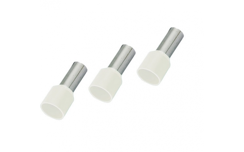 Наконечник-гильза Е10-12 10мм2 с изолированным фланцем (100шт) TDM