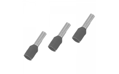 Наконечник-гильза Е4009 4мм2 с изолированным фланцем (100шт) TDM