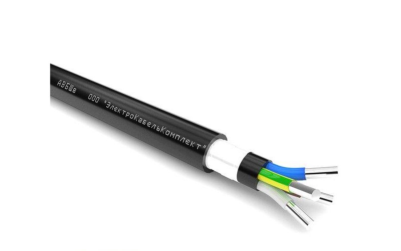 Кабель силовой АВБШВ 4х16-0,66 (Бронированный)