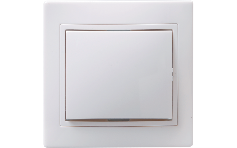 ВСп10-1-0-КБ выключатель 1кл проход10А КВАРТА (белый)