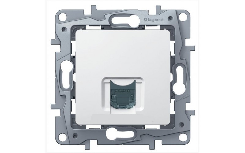 Розетка компьютерная  RJ45 Кат.5 UTP Legrand Etika (белый)