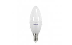 Лампа светодиодная GENERAL ECO Свеча 7W E14 4500K 550Lm