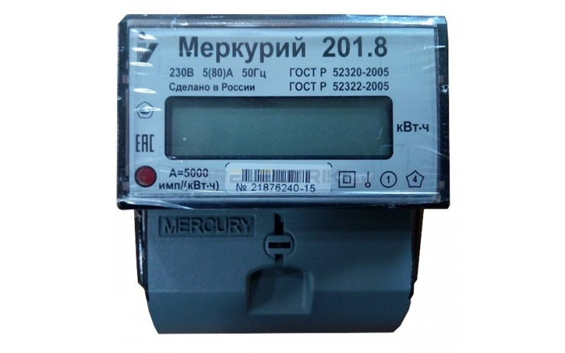 Счетчик электроэнергии Меркурий 201.8