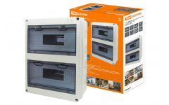 Бокс ЩРН-П-24 модулей навесной пластик IP65 TDM