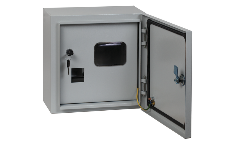 Корпус металлический ЩУ-1ф/1-1-6 IP54 (310х300х150) ЩУ-1/2 IP54