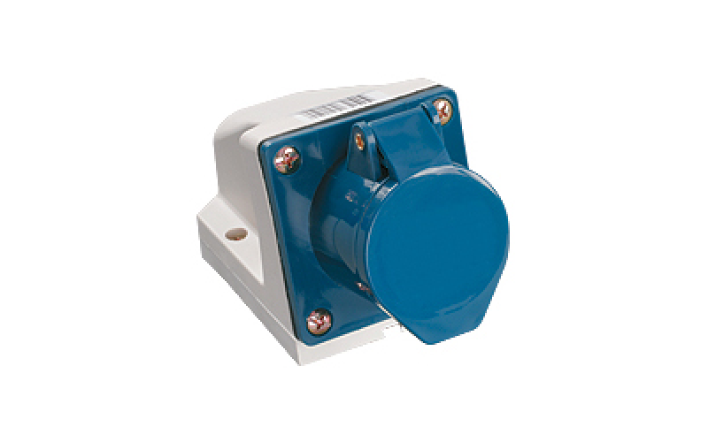 Силовая стацион.роз.о/п 113 2Р+РЕ 16А 220В IP44 TDM