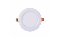 Светильник светодиодный ультратонкий встраив. PPL-R 6Вт 6500K IP40 WH d120мм круглый Jazzway