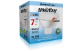 Светодиодная (Диммер) Лампа Smartbuy-Gu5,3D-7W/4000