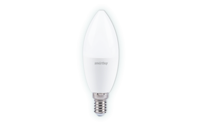 Светодиодная (LED) Лампа Smartbuy-C37-9,5W/3000/E14/