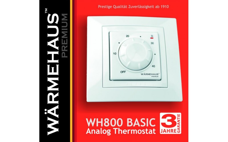 Терморегулятор WARMEHAUS Basic WH800, шт, Германия 