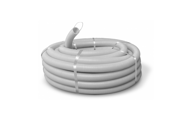 Труба гофрированная с зондом ПВХ 63мм (15м)