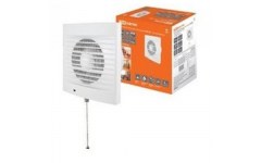 Вентилятор бытовой настенный 150 СВ, с выключателем, TDM