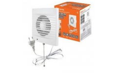 Вентилятор бытовой настенный 150 СВп, с выключателем и проводом 1,3 м, TDM