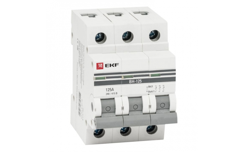 Выключатель нагрузки ВН-63, 3P 16А EKF PROxima